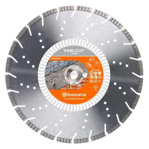 Диск алмазний Husqvarna VARI-CUT Turbo 16 "/ 400; 1" / 20 Диск алмазний Husqvarna VARI-CUT Turbo 16 "/ 400; 1" / 20