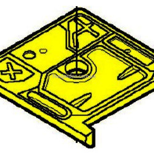 Крышка карбюратора для бензопилы Husqvarna/Jonsered