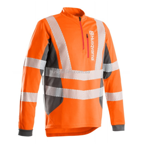 Футболка Husqvarna Technical High Viz, довгий рукав; р. XXXL-66/68 (5963038-66)