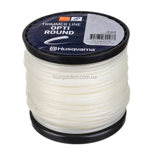 Леска для триммеров Husqvarna Opti Round; 3,3мм*75м, белый, катушка (5976688-50)