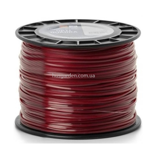 Ліска для тримерів Husqvarna Opti Quadra; 3,0мм*528м, червоний, котушка (5976689-22)