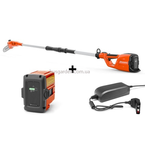 Аккумуляторный высоторез Husqvarna 120iTK4-P +PK4+BLi10+QC80(KIT) (9705159-04)