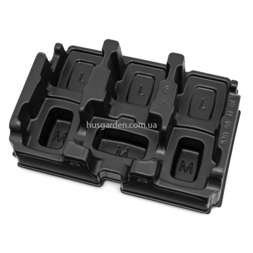 Вставка Husqvarna M&L до ящика для акумуляторів; BLi100/200/200X, 40-B140X/220X, BLi30/300, 40-B330X (9706942-01)